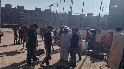 تطهير شارع بورسعيد من الإشغالات واستعادة المظهر الحضاري لعاصمة الدقهلية