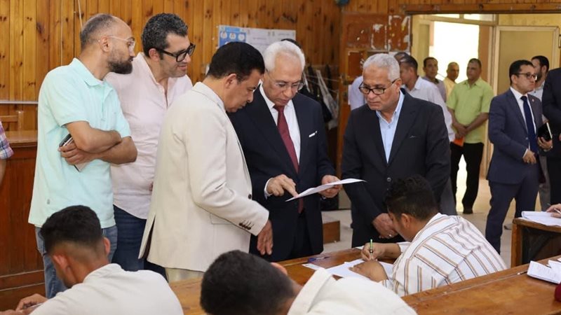 جانب من امتحانات