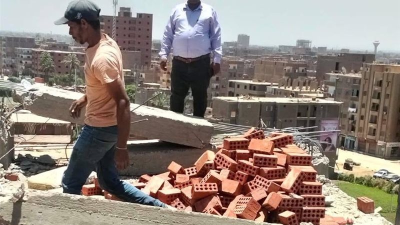 جانب من الإزالة