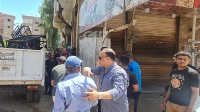 بالصور.. حملة مكبرة لرفع كافة الإشغالات والتعديات بمركز أجا