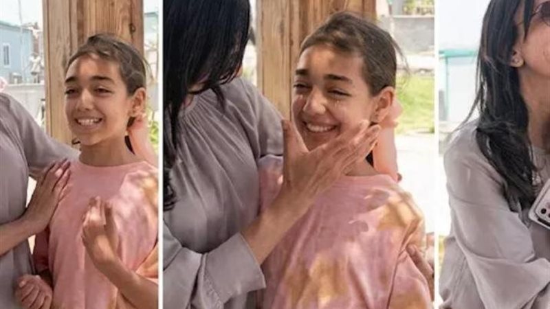 طفلة البحيرة