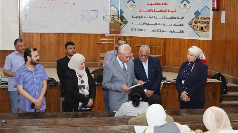 جانب من جولة امتحانات