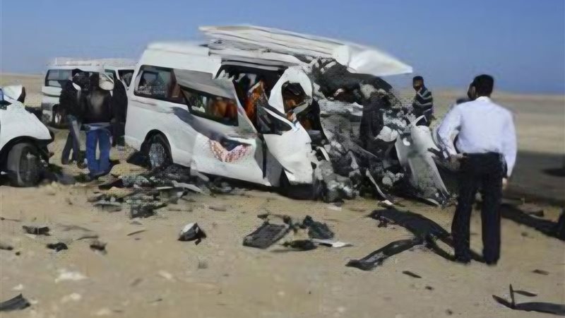 حادث المنيا _ صورة
