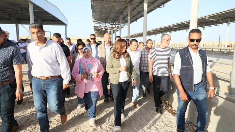 الدكتورة منال عوض وزيرة التنمية المحلية 