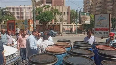ضبط سيارة محملة بزيوت غير صالحة للاستهلاك الآدمي خلال حملات مكبرة بالمنيا