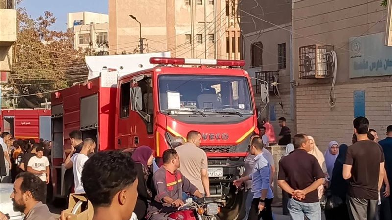 صورة من موقع الحريق 