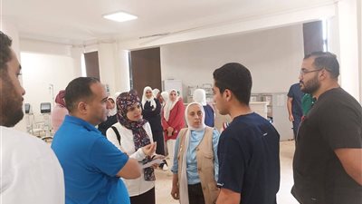 وكيل صحة الإسماعيلية تتفقد مستشفى حميات التل الكبير لمتابعة الخدمات المقدمة للمرضى