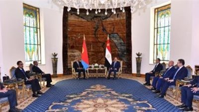 نص كلمة الرئيس السيسي في المؤتمر الصحفي المشترك مع رئيس الكونغو الديموقراطية