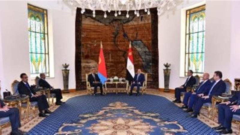 الرئيس السيسي ونظيره