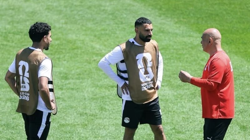 حسام حسن ومحمد صلاح
