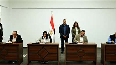 رئيس الوزراء يشهد مراسم توقيع مذكرة تفاهم مشروع توثيق التراث بمدينة رشيد