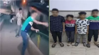 بقصد اللهو.. ضبط المتهمين بإلقاء أكياس مياه على القطار بالشرقية 