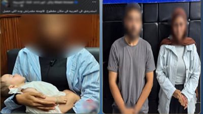 ضبط مهندس وسيدة في واقعة ادعاءات متبادلة حول نسب طفلة بالقاهرة