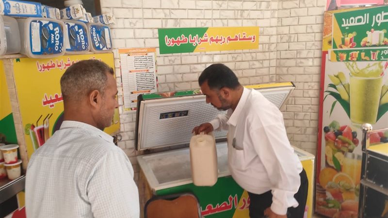 حملات على محلات العصائر