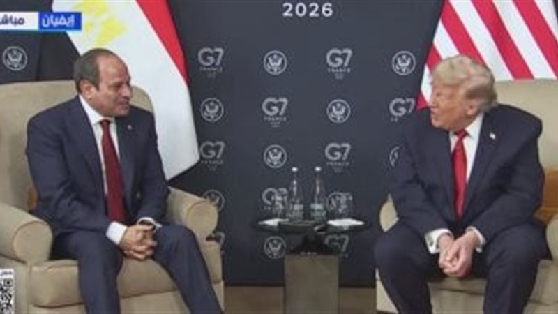 الرئيس السيسي وترامب
