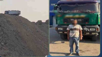 ضبط سائق ألقى أتربة وحجارة من أعلى المقطم وحاول إخفاء معالم سيارته