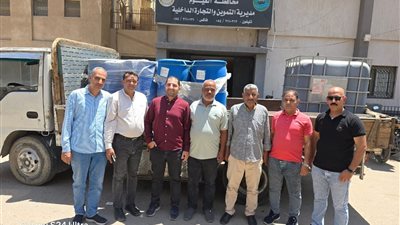 تموين الفيوم يحبط تداول مواد خطرة تستخدم في تصنيع العصائر