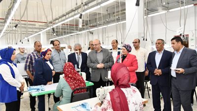 دفعة قوية للصناعة بالفيوم.. توسعات مصنع الغزل والنسيج بالعزب توفر 10 آلاف فرصة عمل