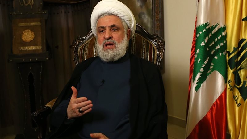 الأمين العام لحزب الله اللبناني الشيخ نعيم قاسم