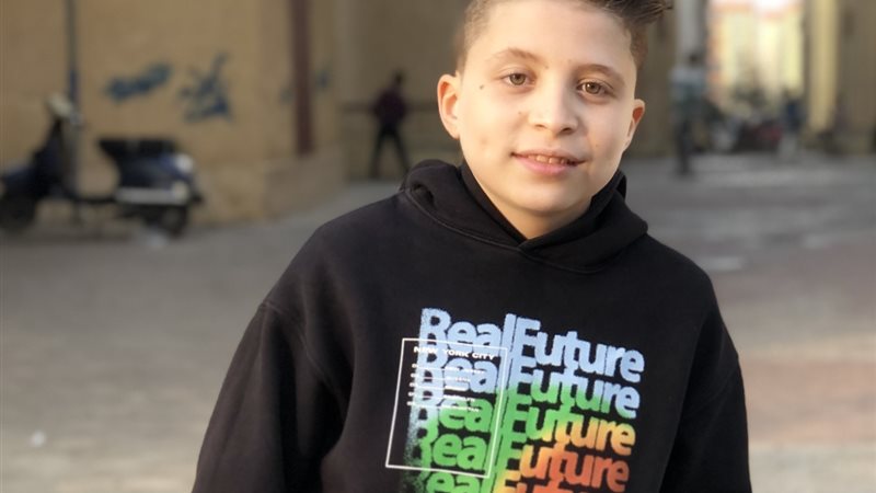 الطفل أنس