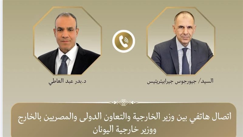 الدكتور بدر عبد العاطي وزير الخارجية
