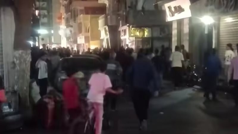 صورة من المشاجرة