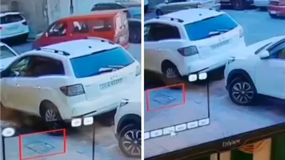 قبل الانفجار بدقائق.. فيديو يرصد تحركات السيارة المفخخة في شوارع دمشق|فيديو