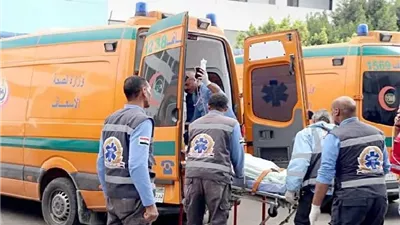إصابة 6 أشخاص في حادث تصادم مروع أعلى كوبري النيل بالمنيا