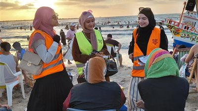 شواطئ مصر تتحول إلى منصات توعية ضد الإدمان خلال موسم الصيف