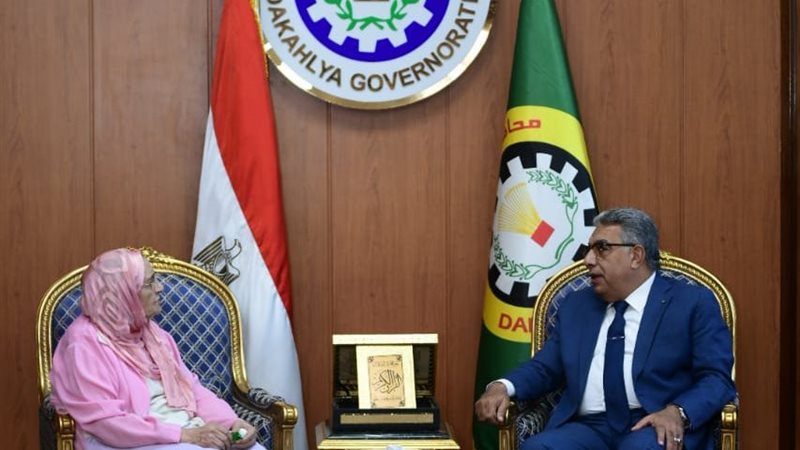 محافظ الدقهلية واكبر