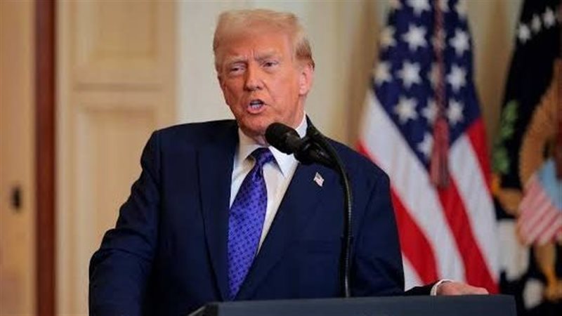 الرئيس الأمريكي دونالد