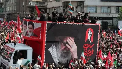 مفاجأة من العيار الثقيل.. أمريكيون شاركوا في جنازة خامنئي |تقرير