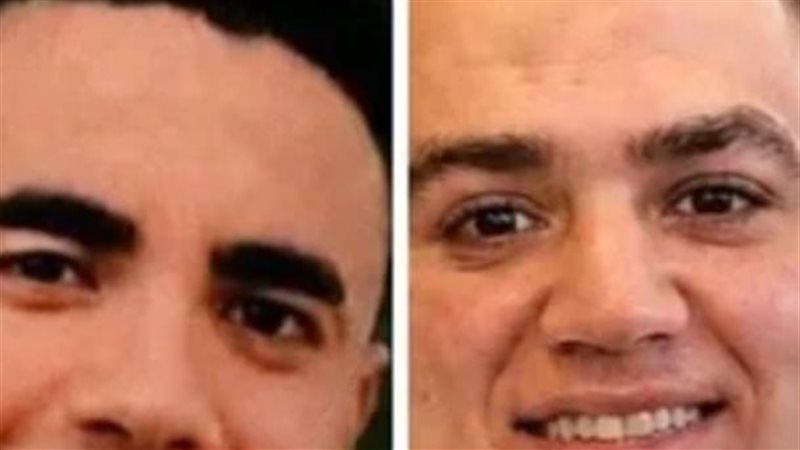 صورة الشابان المتوفيان