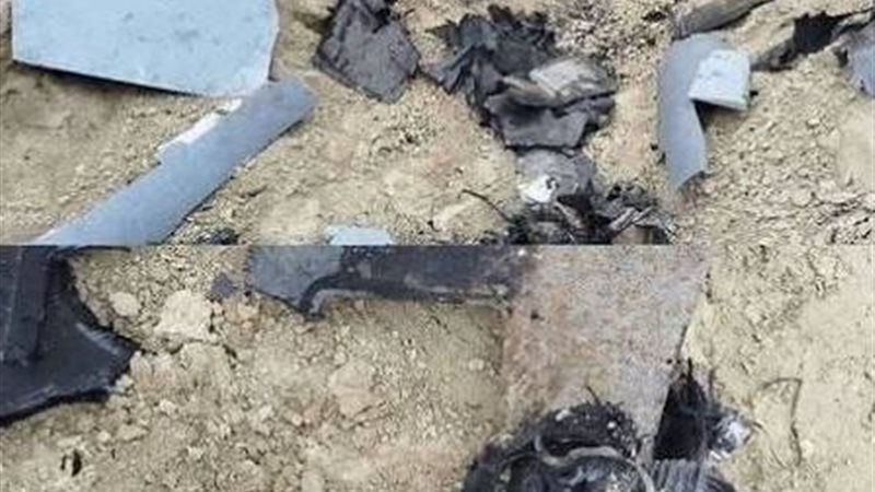 تدمير طائرة مسيرة