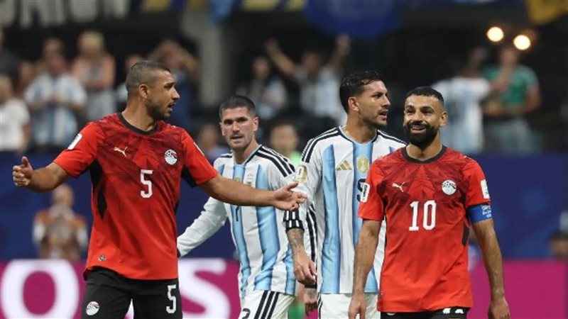 مباراة مصر والأرجنتين