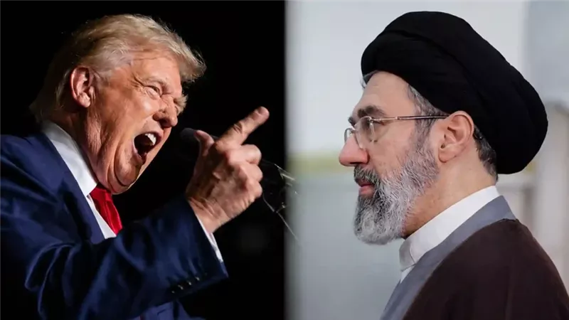 ترامب زمجتبى خامنئي