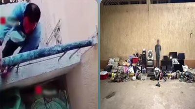 فيديو كشفه.. سقوط لص الشقق بحدائق أكتوبر بعد اعترافه بارتكاب 7 وقائع