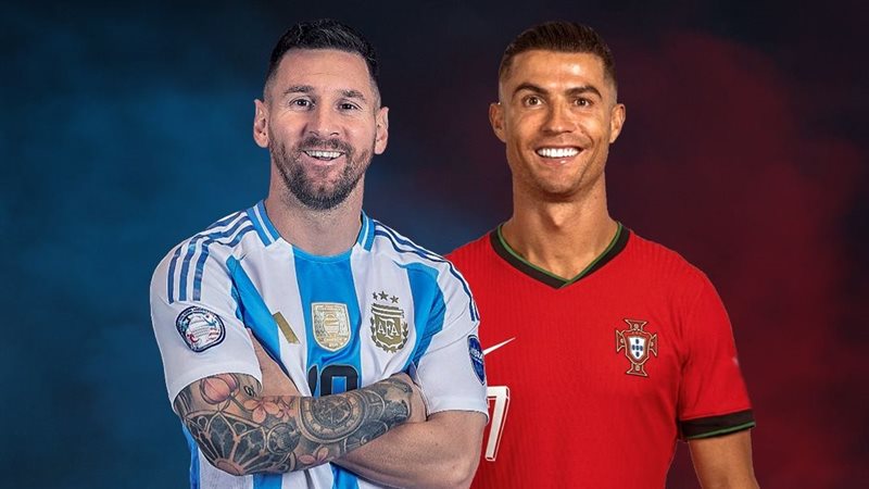 رونالدو وميسي 