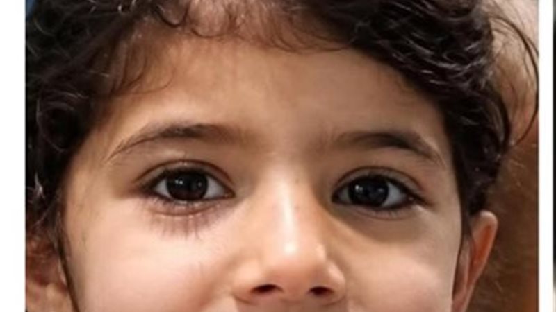 الطفلة لارين