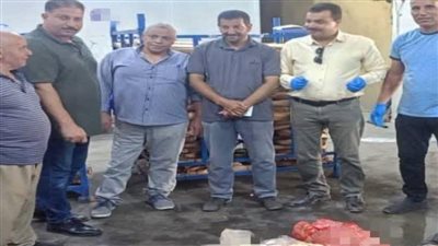 ضبط طن و800 كيلو سردين فاسد و246 كيلو لحوم غير صالحة للاستهلاك بالبحيرة