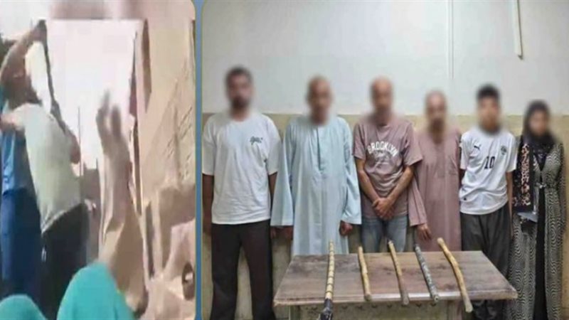 المتهمين والواقعة