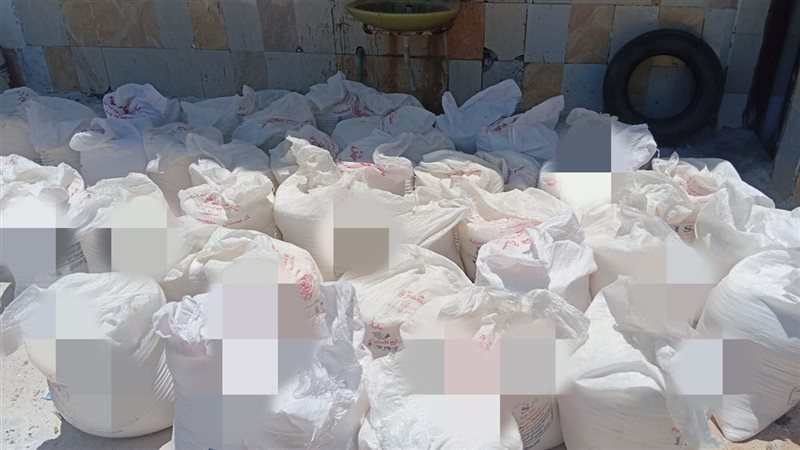 المضبوطات خلال الحملة