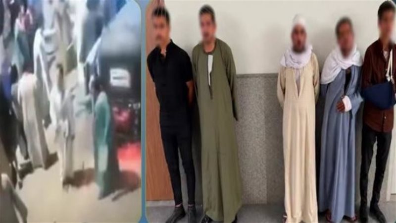 المتهمين والواقعة