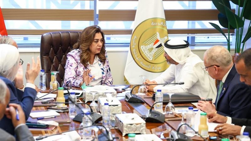 الدكتورة منال عوض وزيرة التنمية المحلية 