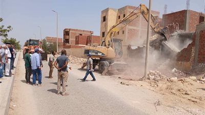 هتخالف هنهد.. حملة مكبرة تزيل 11 مخالفة بناء بمدينة بني سويف الجديدة