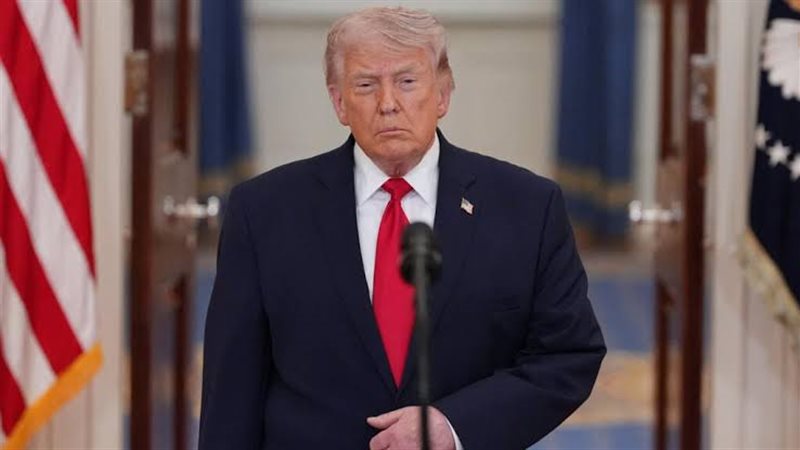الرئيس الأمريكي دونالد
