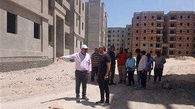 رئيس جهاز بني سويف الجديدة يتابع تنفيذ 2016 وحدة سكنية لمحدودي الدخل