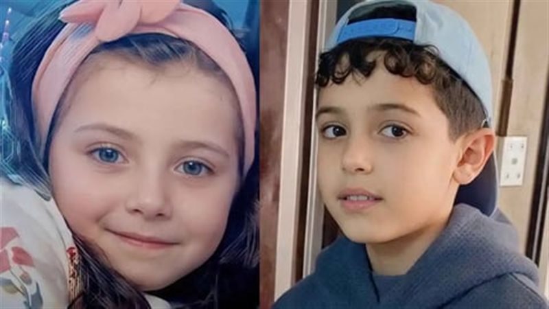 الطفلين ضحيتي حادث