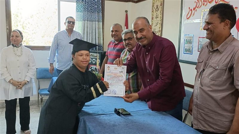 أثناء التكريم 