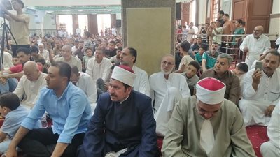 وسط حضور جماهيري ورسائل وطنية.. افتتاح مسجد أبو قرواش بشوبك بسطة بالشرقية